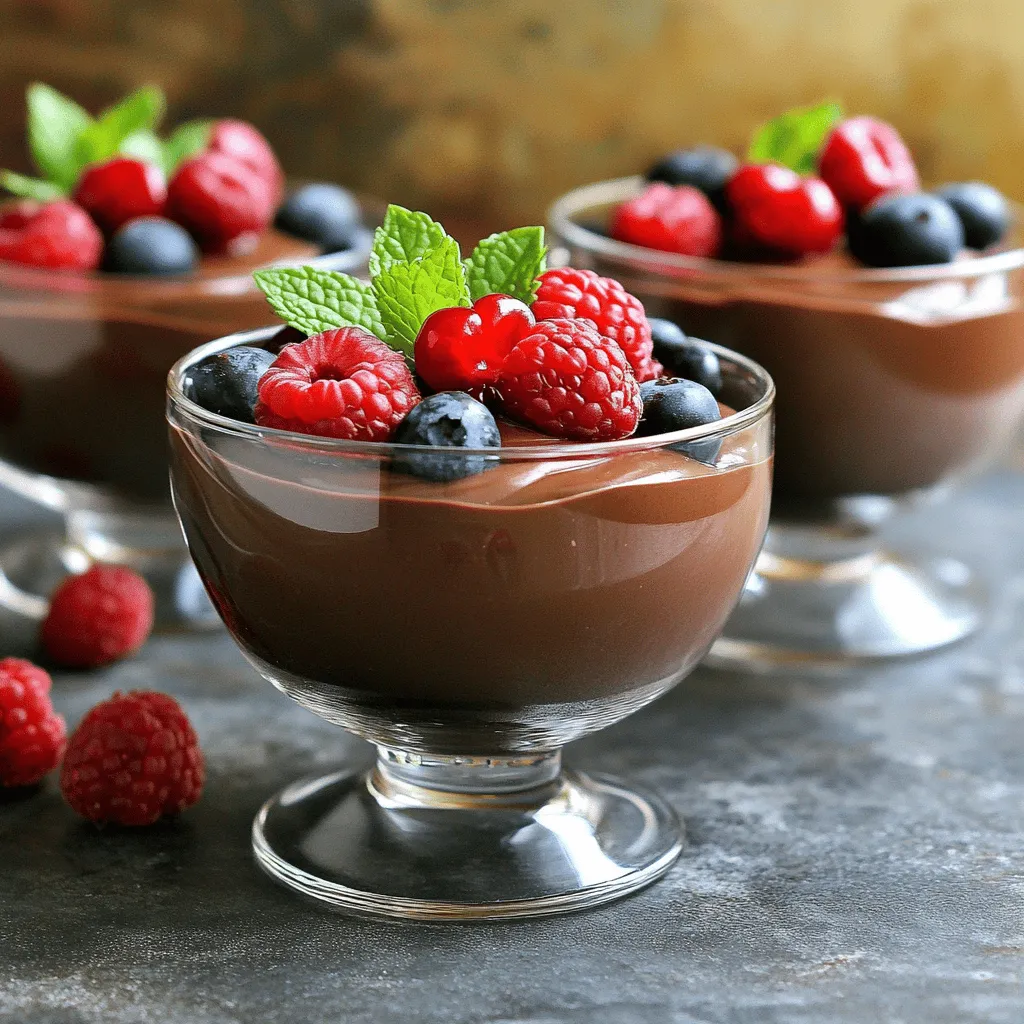 Vegan Chocolate Mousse Creamy and Delicious Treat