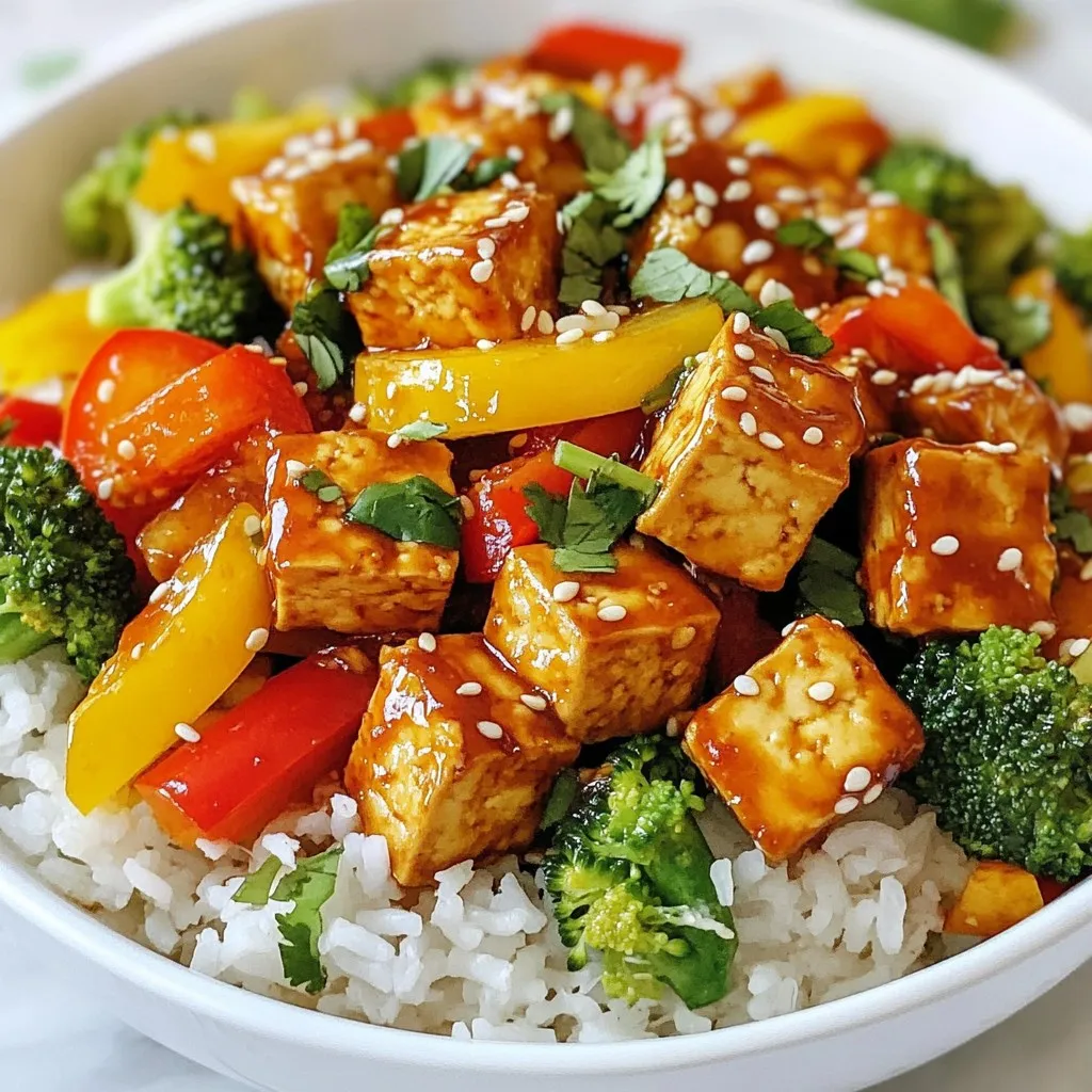 Sweet Chili Tofu Stir-Fry Quick and Flavorful Meal