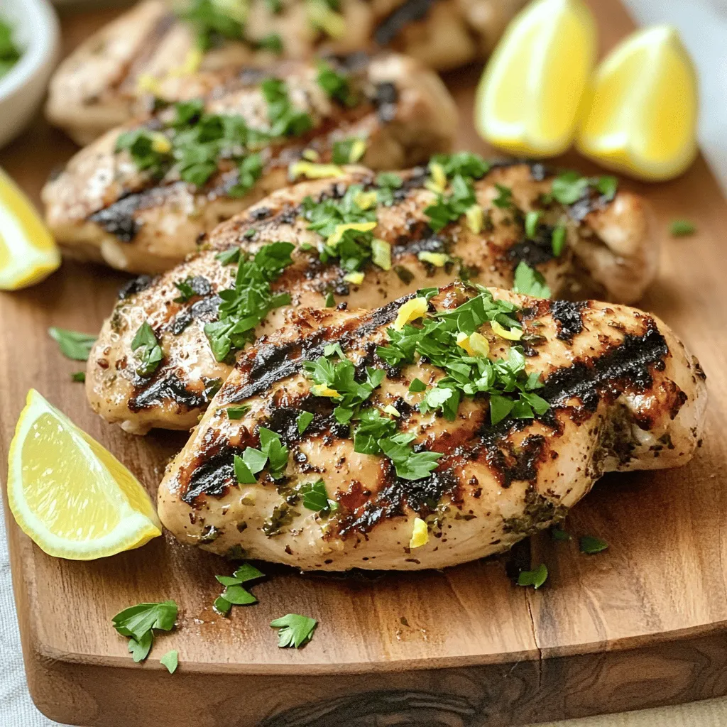 Lemon Garlic Herb Grilled Chicken Simple and Savory Dish