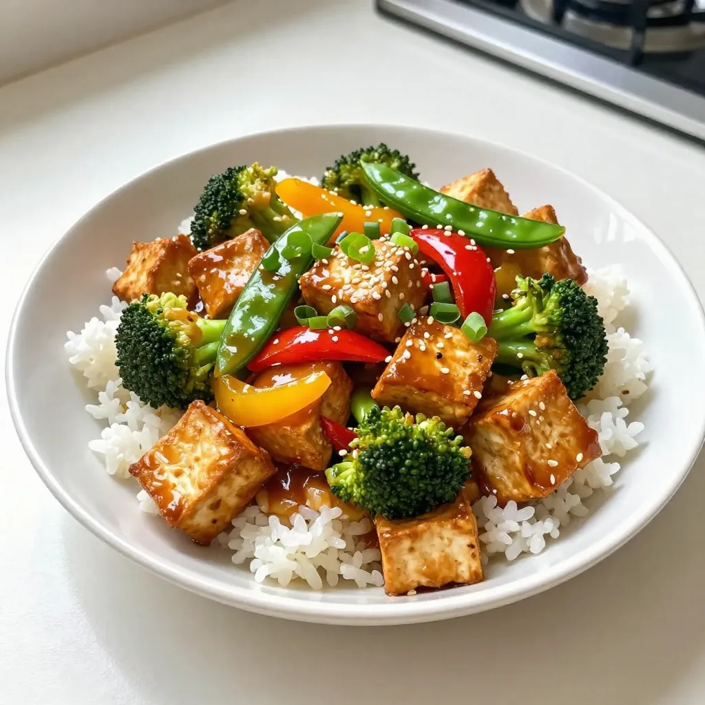 Teriyaki Tofu Stir Fry Flavorful and Quick Meal