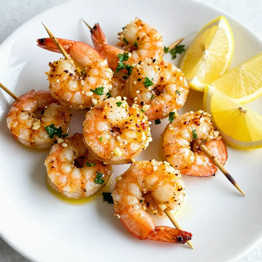 Lemon Garlic Grilled Shrimp Flavorful and Easy Recipe
