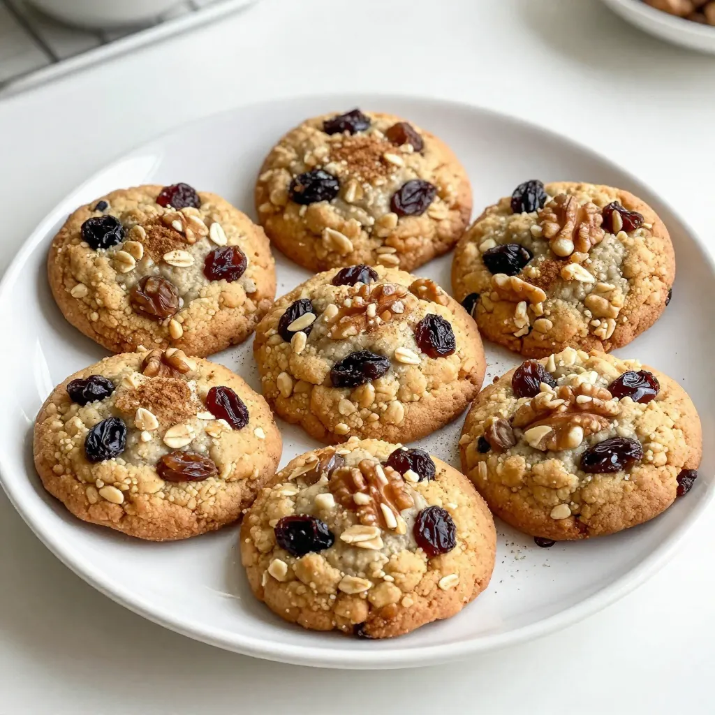 Oatmeal Raisin Breakfast Cookies Tasty and Nutritious
