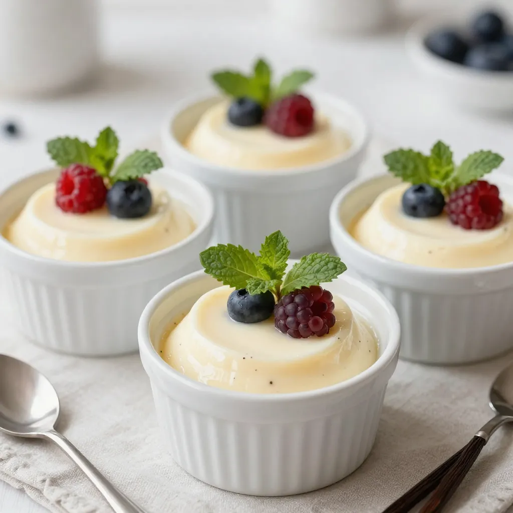 Vanilla Bean Panna Cotta Delightful and Creamy Treat