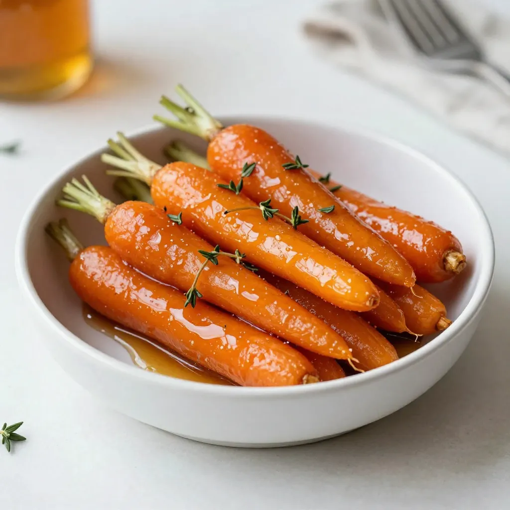 Honey Garlic Glazed Carrots Tasty Side Dish Recipe