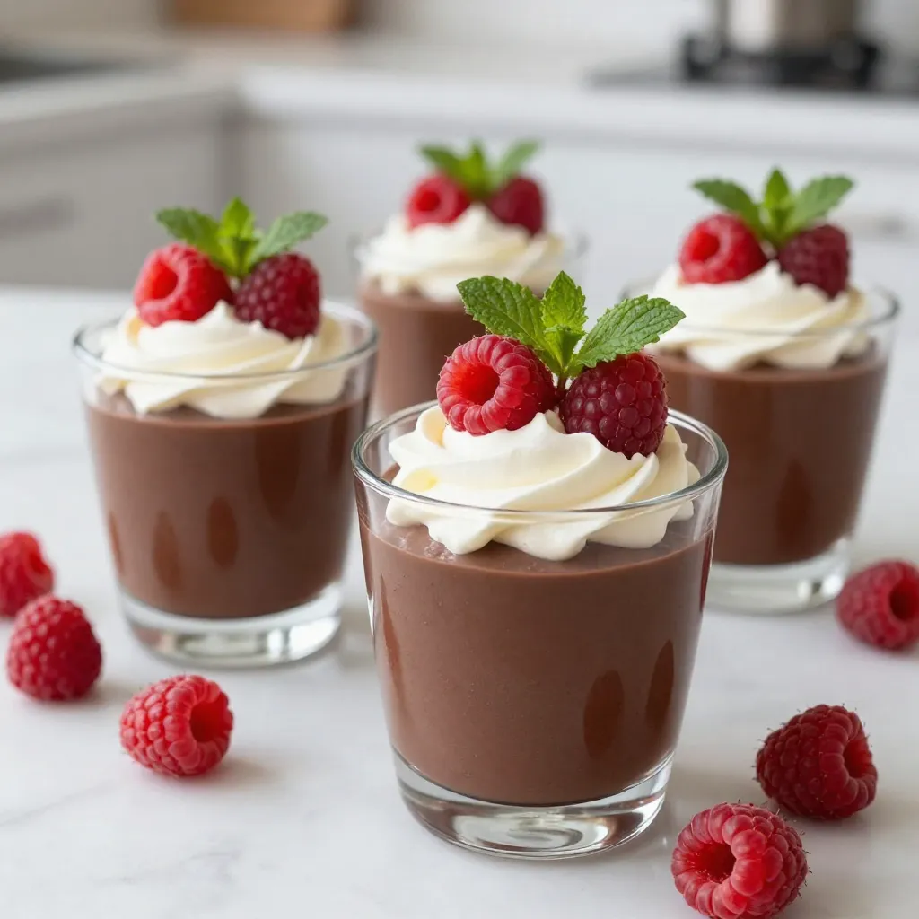 Chocolate Raspberry Mousse Cups Delightful and Easy Treat