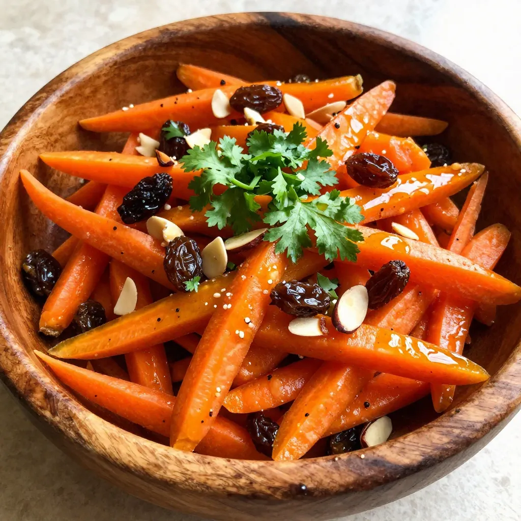 Moroccan Spiced Carrot Salad Flavorful and Easy Recipe