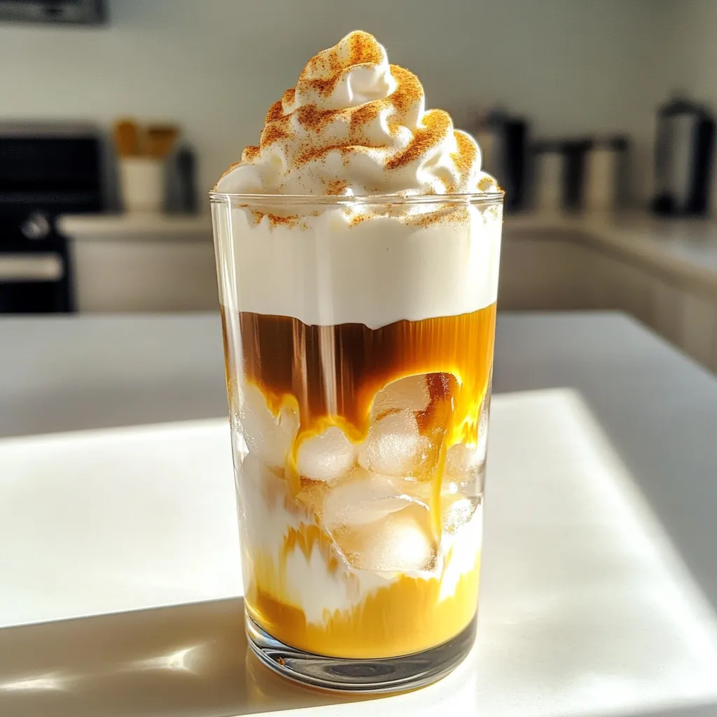 Pumpkin Spice Cold Foam Brew Flavorful Coffee Treat