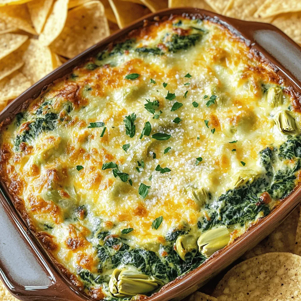 Spinach Artichoke Dip Flavorful and Easy Recipe