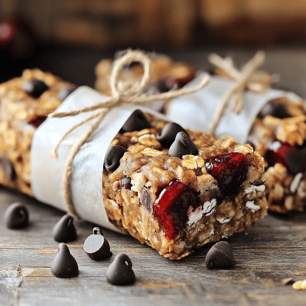 Cherry Chocolate Protein Bars Quick and Easy Recipe