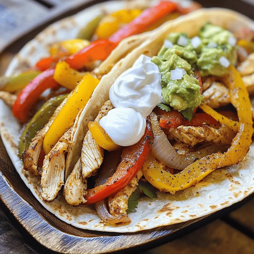 Easy Chicken Fajitas Flavorful and Quick Recipe Guide