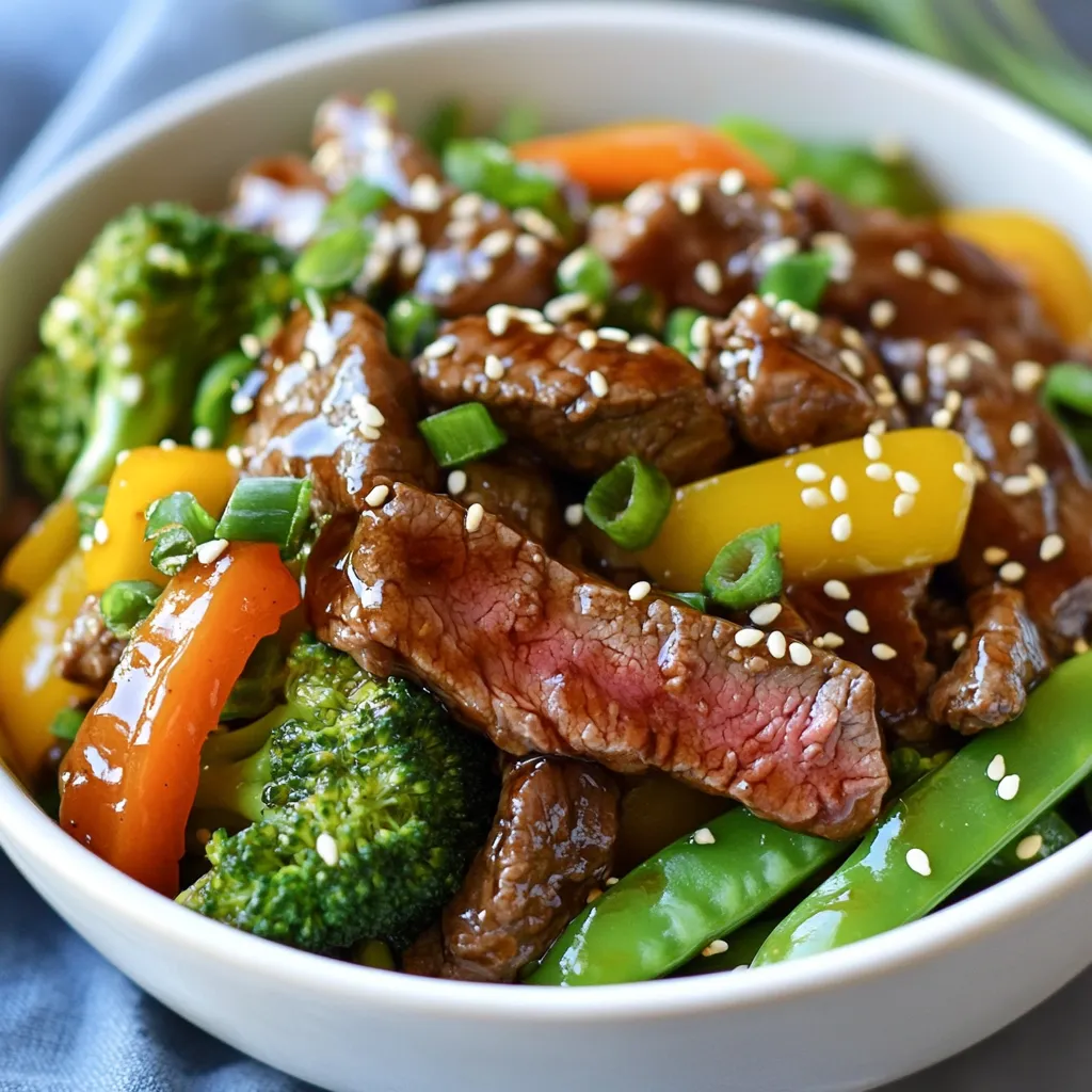 Teriyaki Steak Stir Fry Flavorful and Quick Meal
