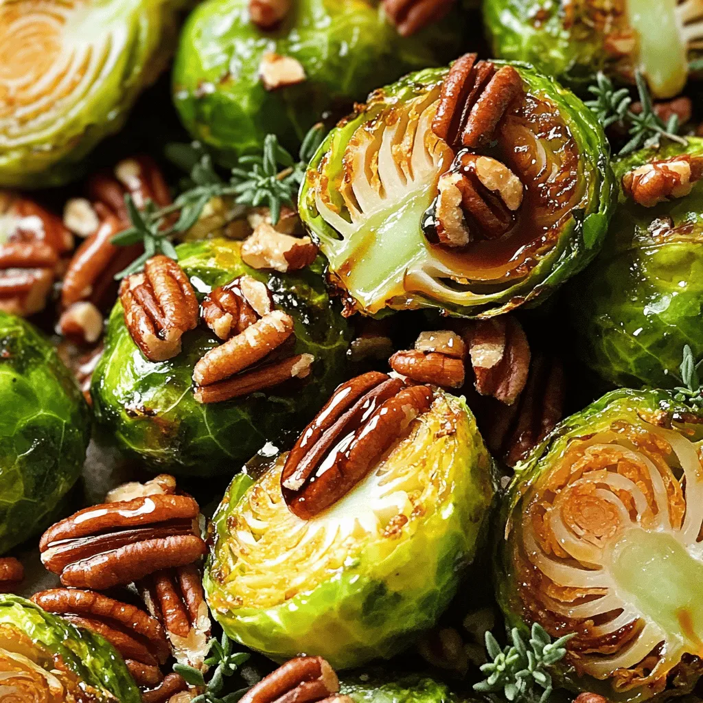Maple Glazed Brussels Sprouts Flavorful and Easy Dish