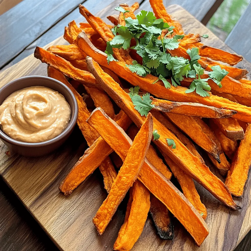 Sweet Potato Fries with Chipotle Aioli Delight