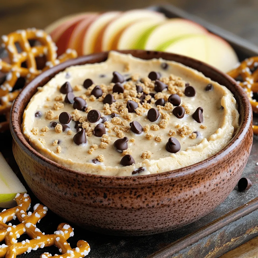Chocolate Chip Cookie Dough Dip Luscious and Creamy
