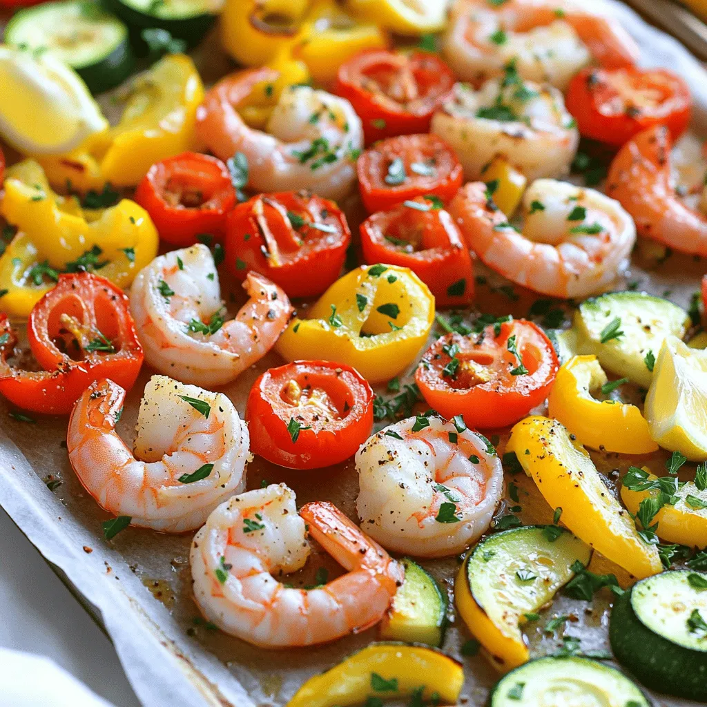 Sheet-Pan Mediterranean Shrimp and Veggies Delight
