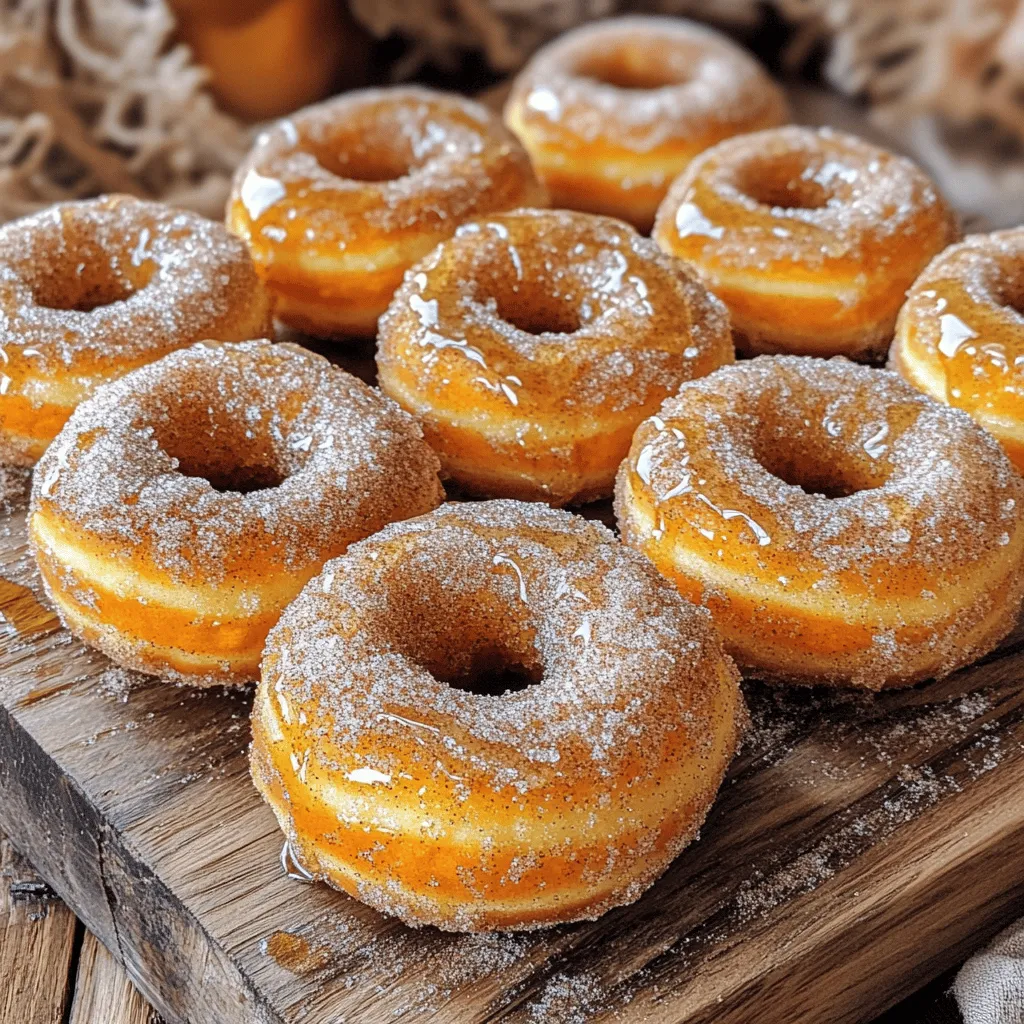 Cinnamon Sugar Sweet Potato Donuts Irresistible Treat