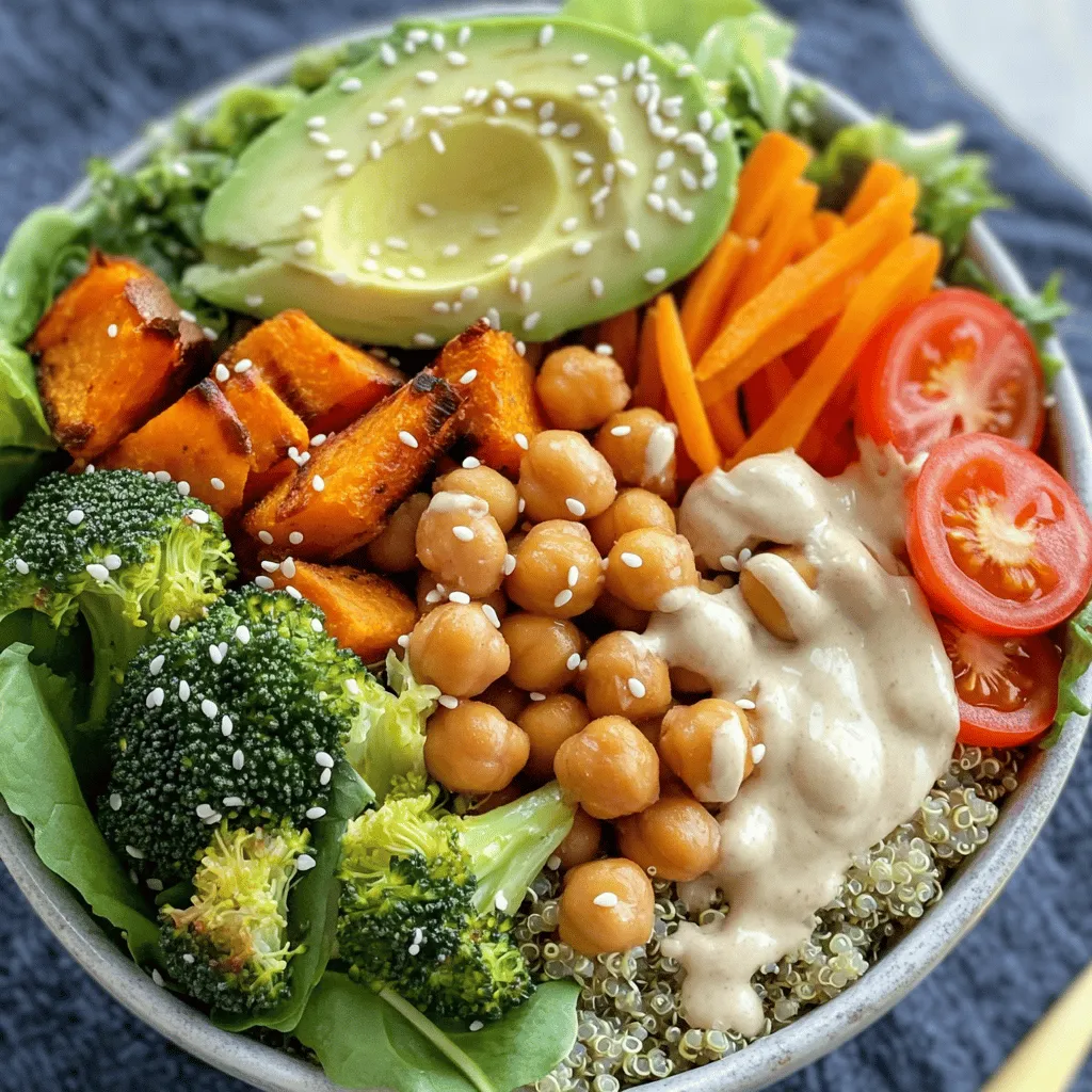 Vegan Buddha Bowl Nourishing and Flavorful Delight