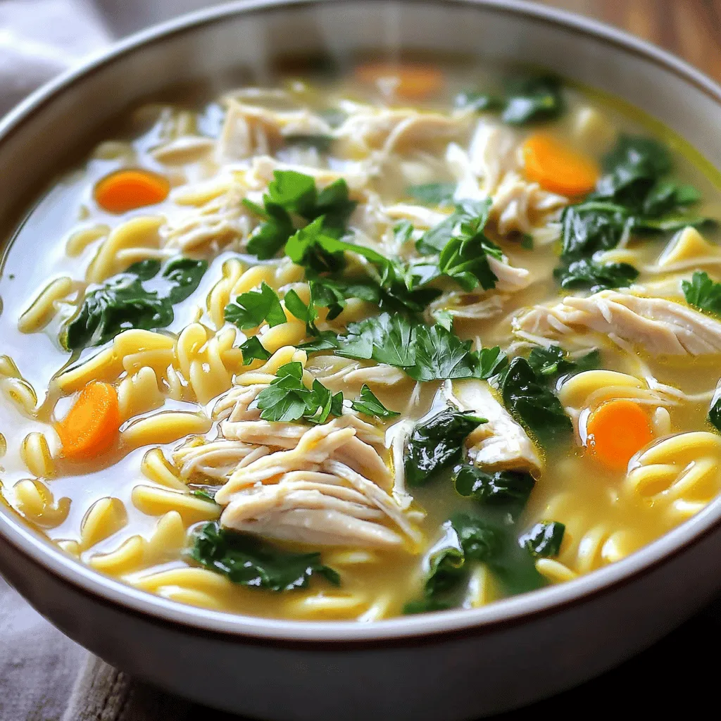 Slow Cooker Honey Garlic Chicken Noodle Soup Delight
