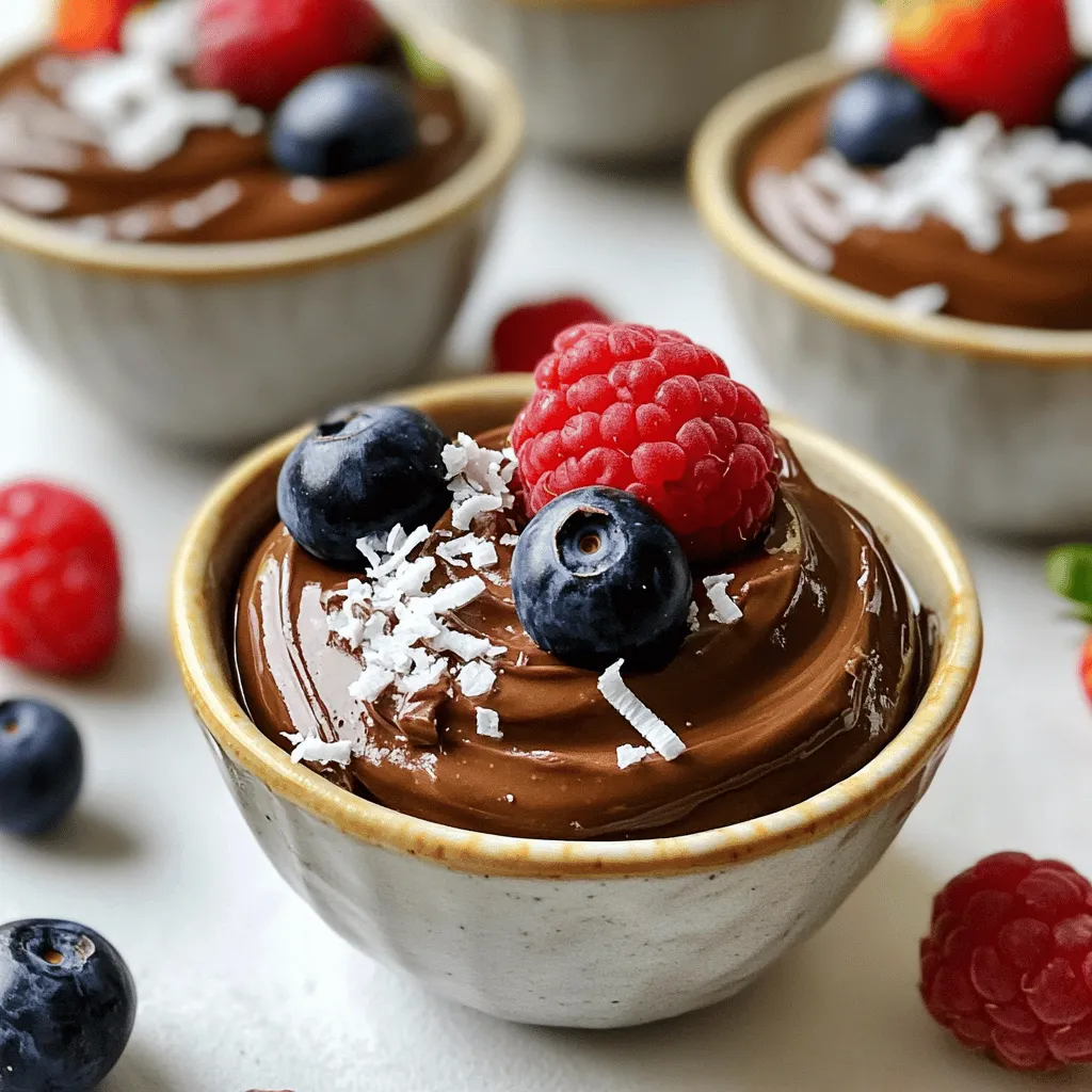 Dairy-Free Chocolate Avocado Mousse Rich and Creamy Delight