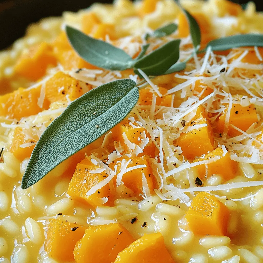 Butternut Squash Risotto Creamy and Flavorful Dish