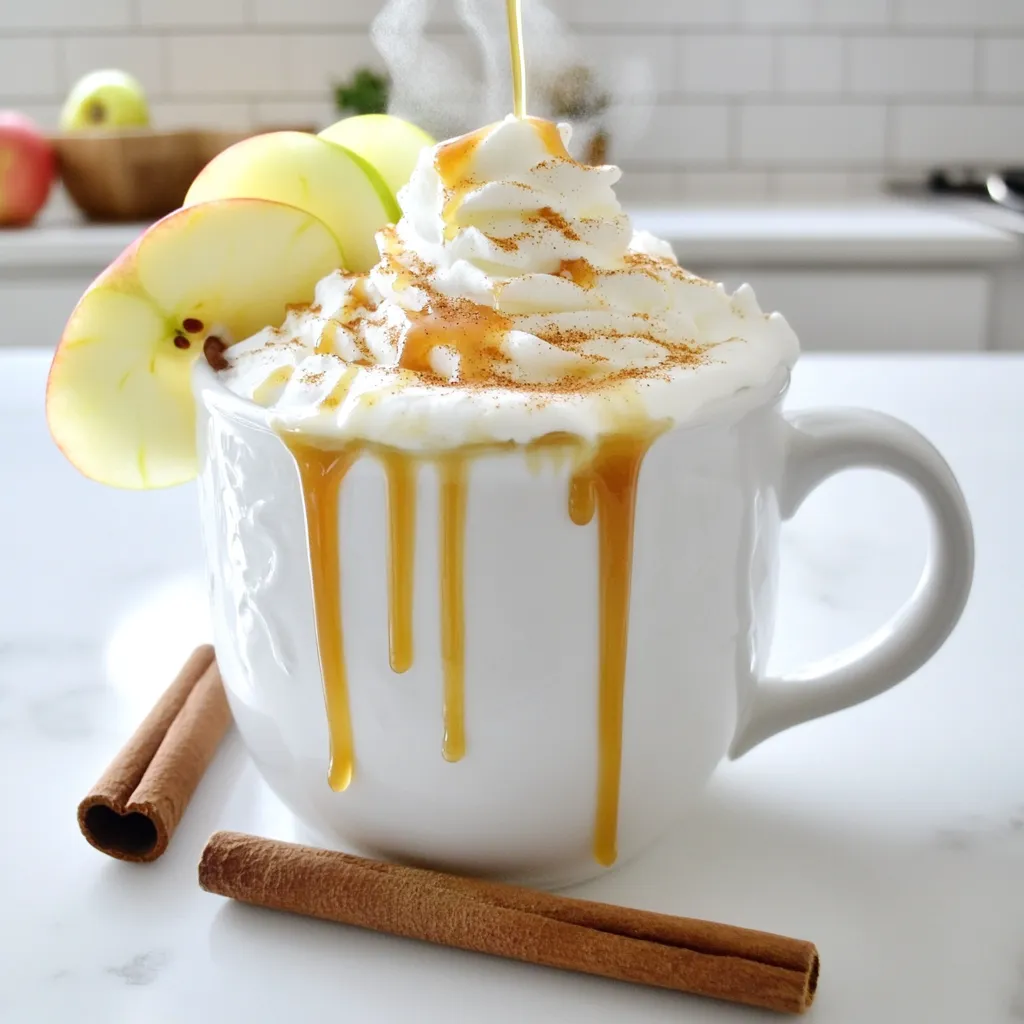 Caramel Apple Spice Latte Delicious and Cozy Drink