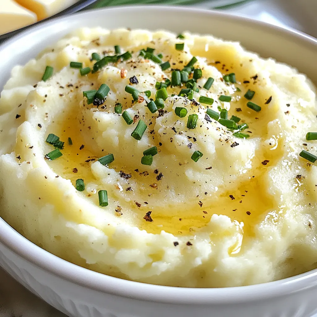 Creamy Roasted Garlic Mashed Cauliflower Delight