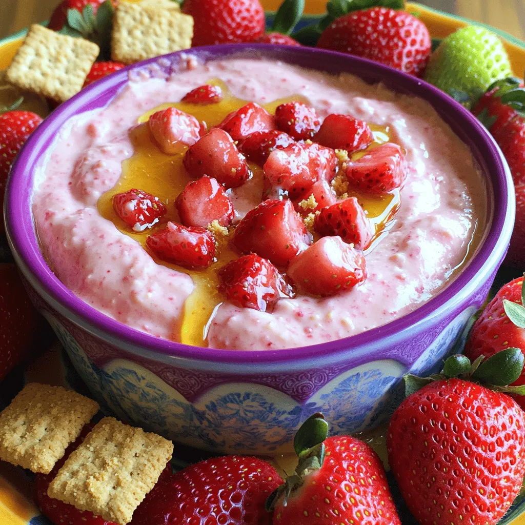 Strawberry Cheesecake Dip Simple and Creamy Delight