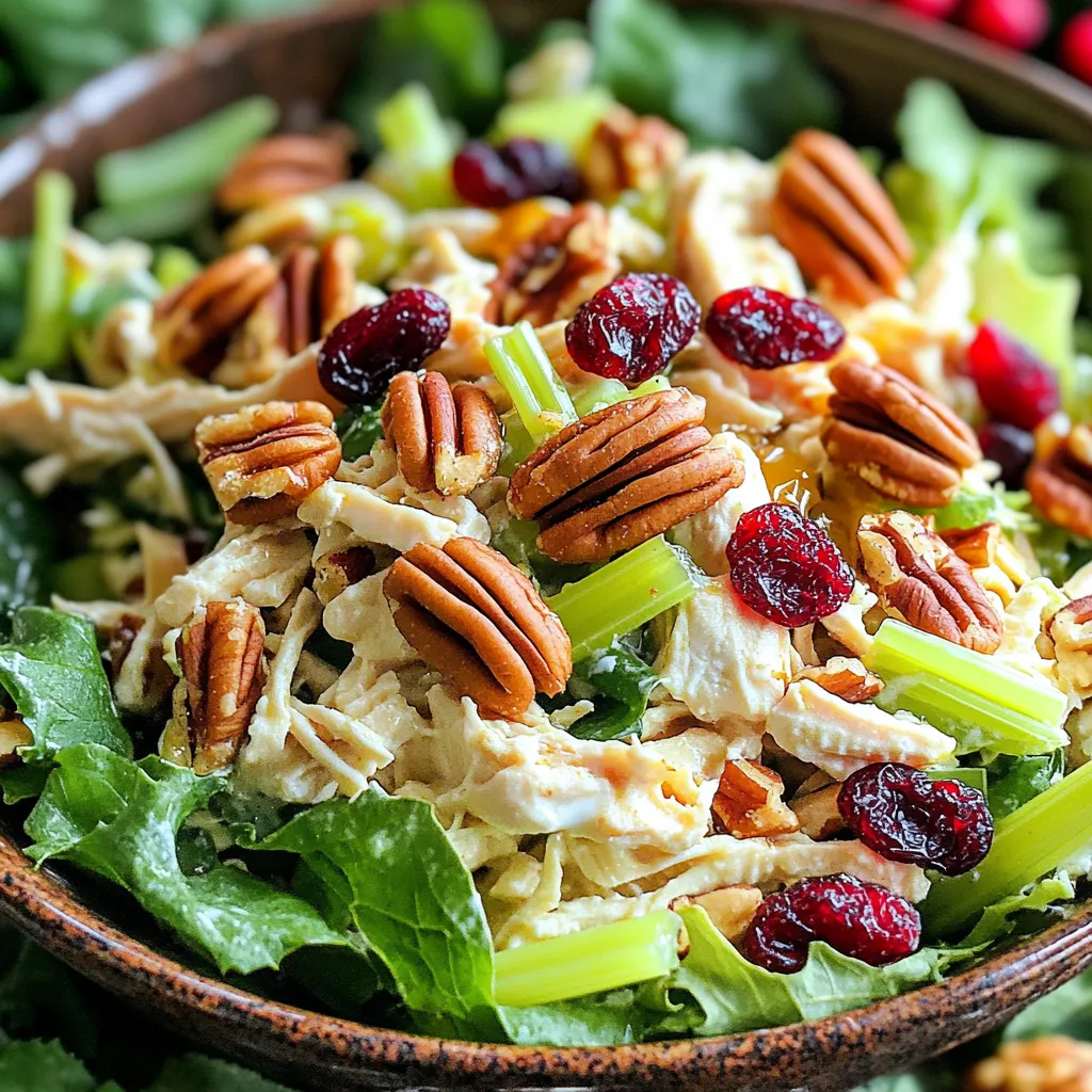 Cranberry Pecan Chicken Salad Easy and Flavorful Meal