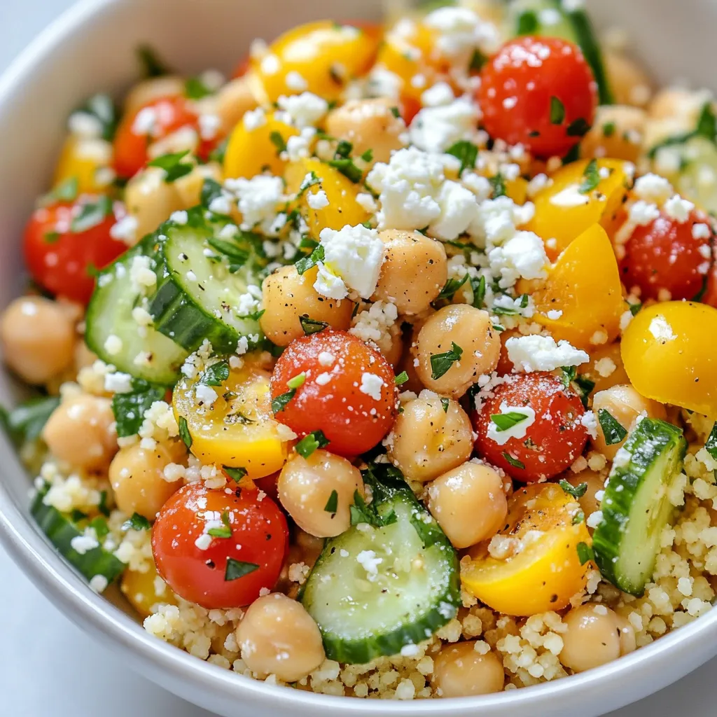 Lemon Herb Couscous Bowls Flavorful and Easy Meal