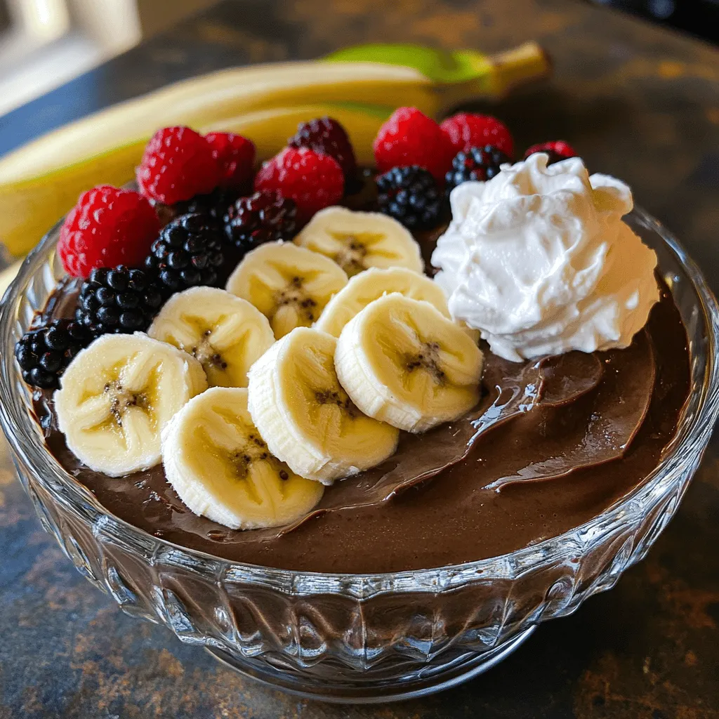 Vegan Chocolate Avocado Pudding Rich and Creamy Treat