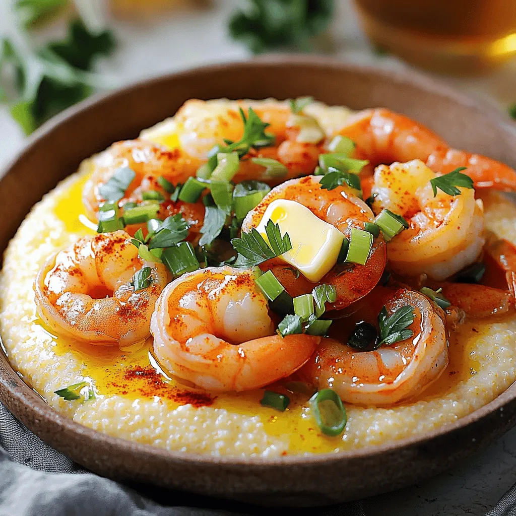 Zesty Shrimp and Grits Flavorful Southern Delight