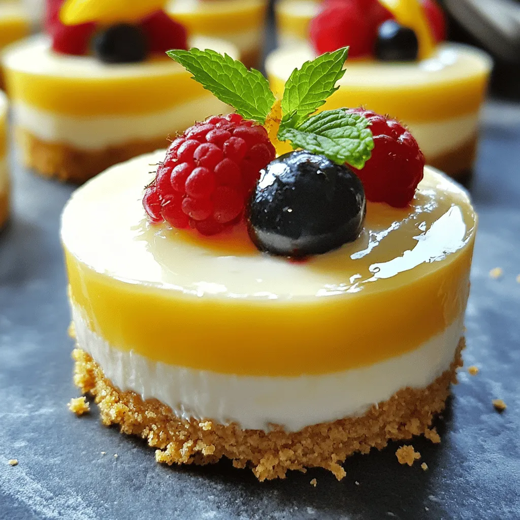 Greek Yogurt Lemon Cheesecake Cups Simple Delight