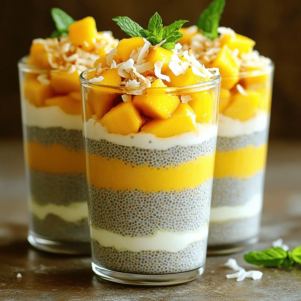 Coconut Mango Chia Pudding Simple and Tasty Treat