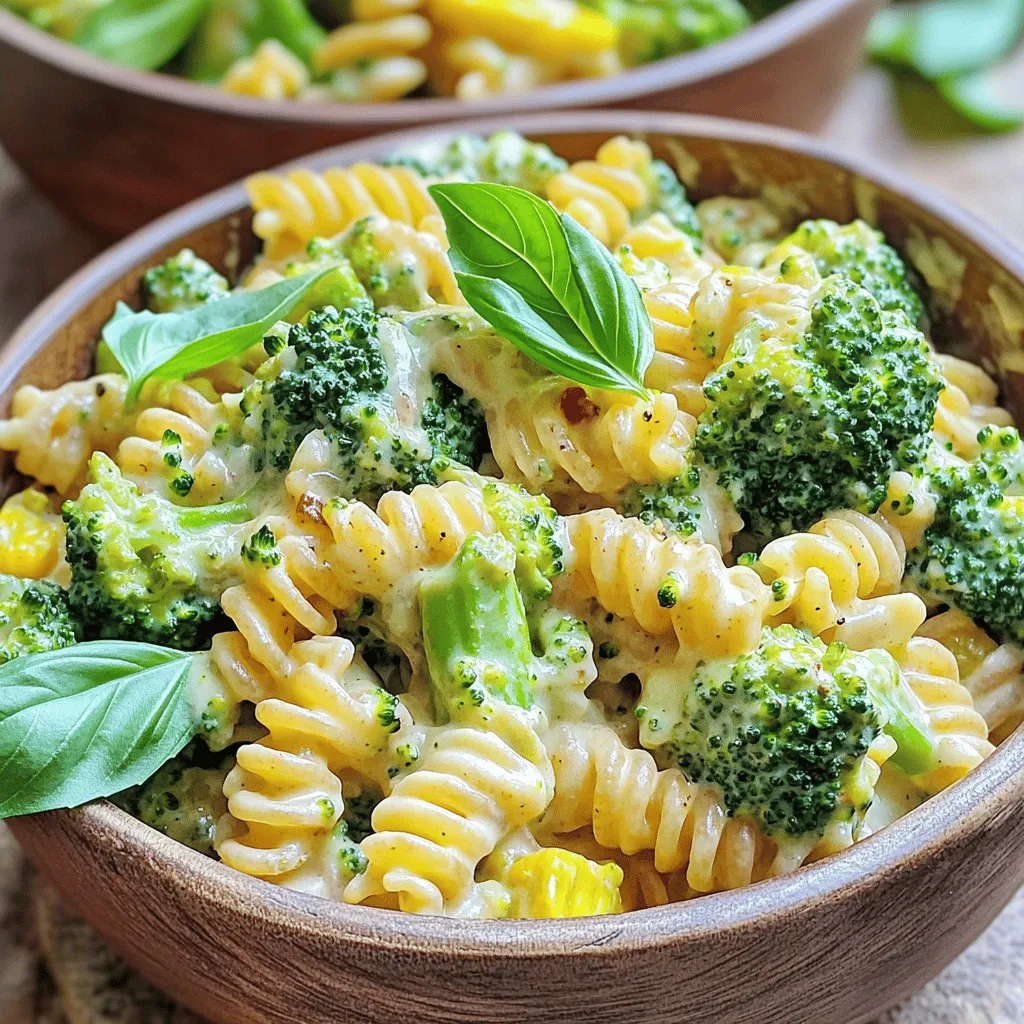 Creamy Broccoli Pasta Flavorful and Simple Recipe