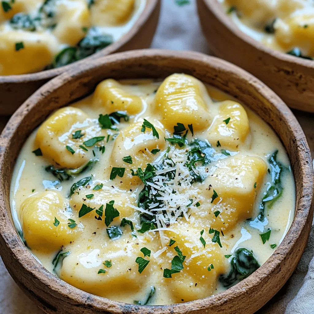 One-Pot Creamy Alfredo Gnocchi Easy Dinner Delight