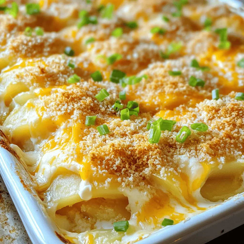 Cheesy Potato Casserole Simple Comfort Food Delight