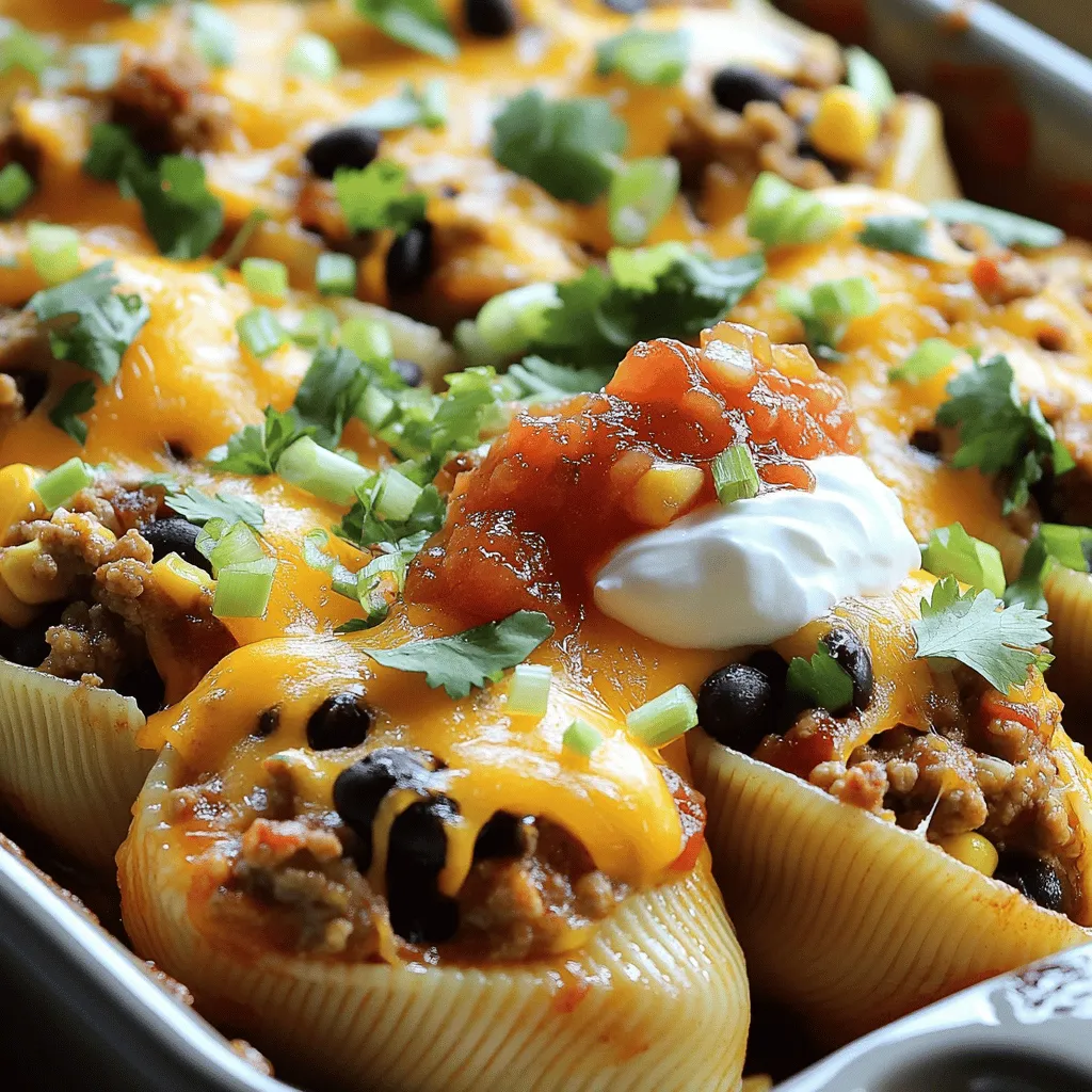 Cheesy Taco Stuffed Shells Simple Flavor Explosion
