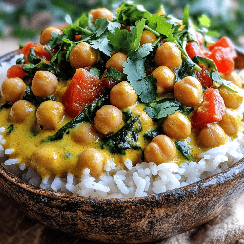 Vegan Chickpea Curry Flavorful and Easy Recipe