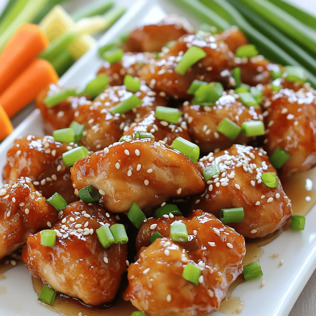 Honey Garlic Chicken Bites Flavorful and Easy Recipe