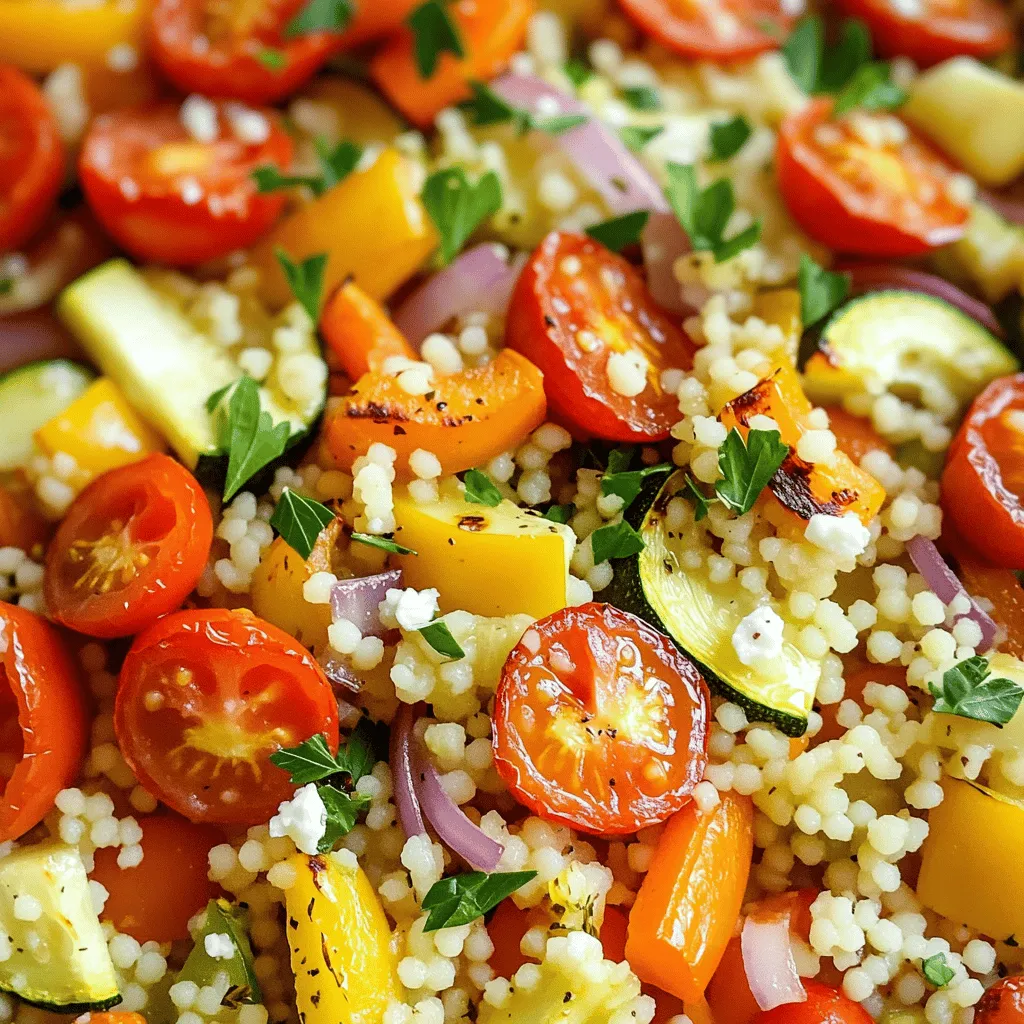 Roasted Vegetable Couscous Flavorful and Easy Meal