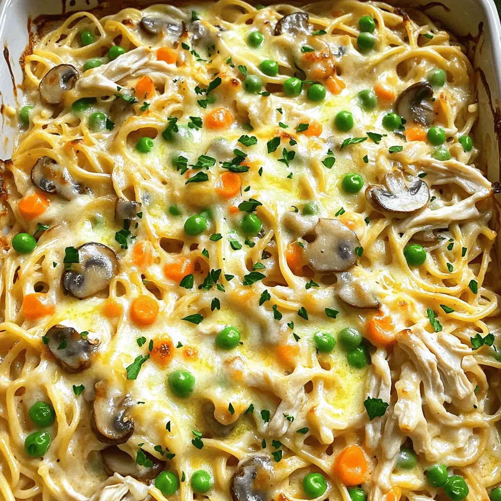 Easy Chicken Tetrazzini Flavorful and Simple Dinner