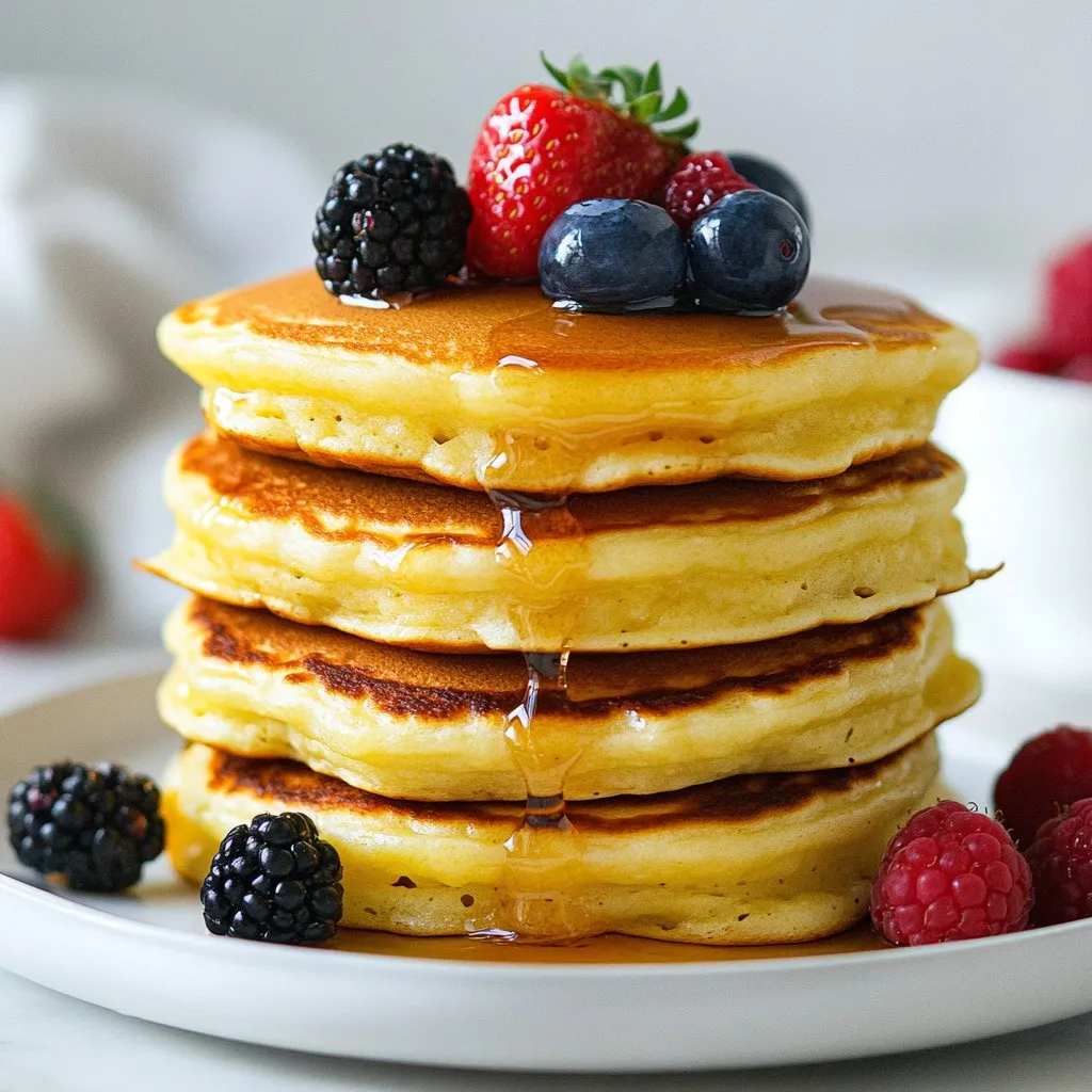 Lemon Ricotta Pancakes Fluffy and Simple Recipe