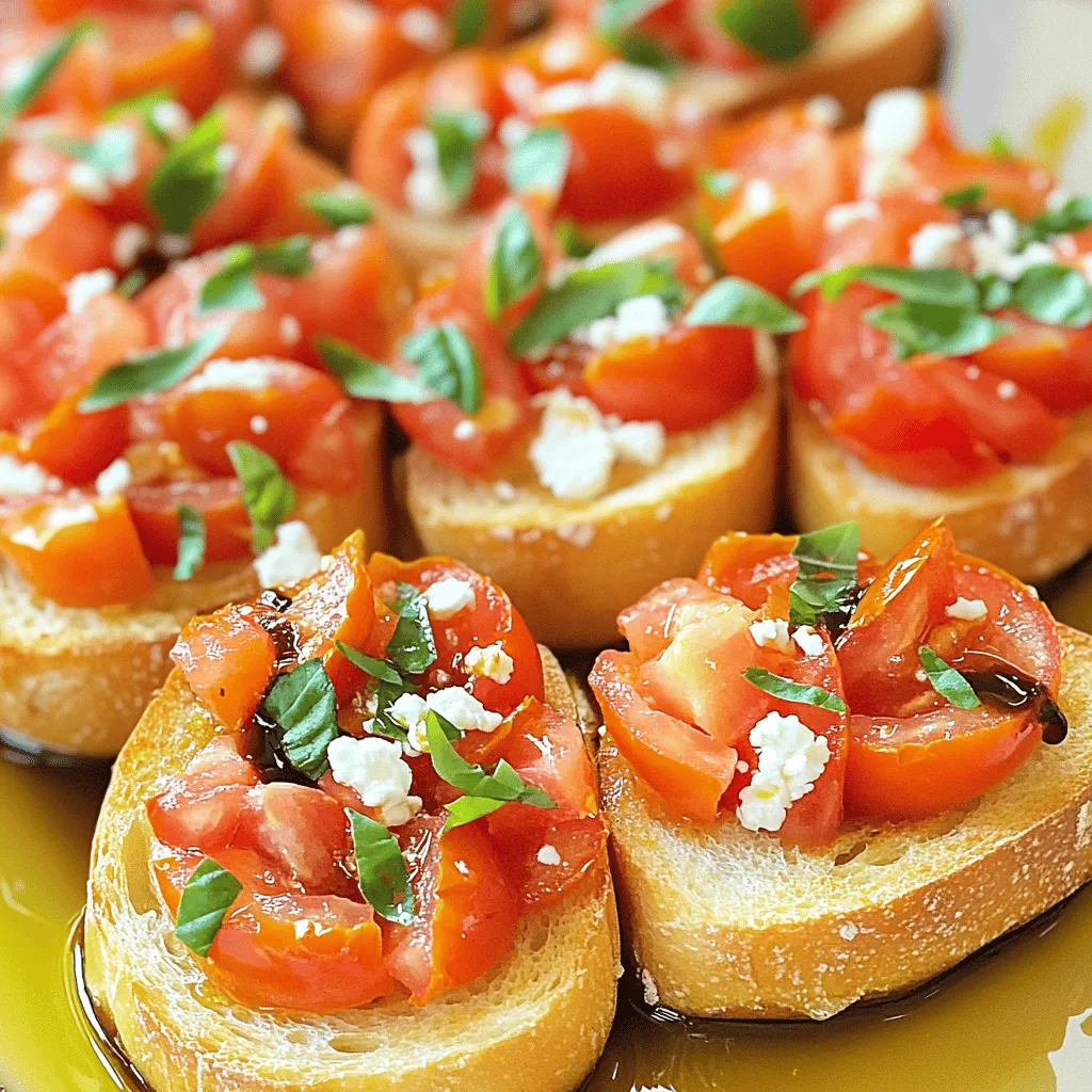 Tomato and Basil Bruschetta Flavorful Fresh Snack