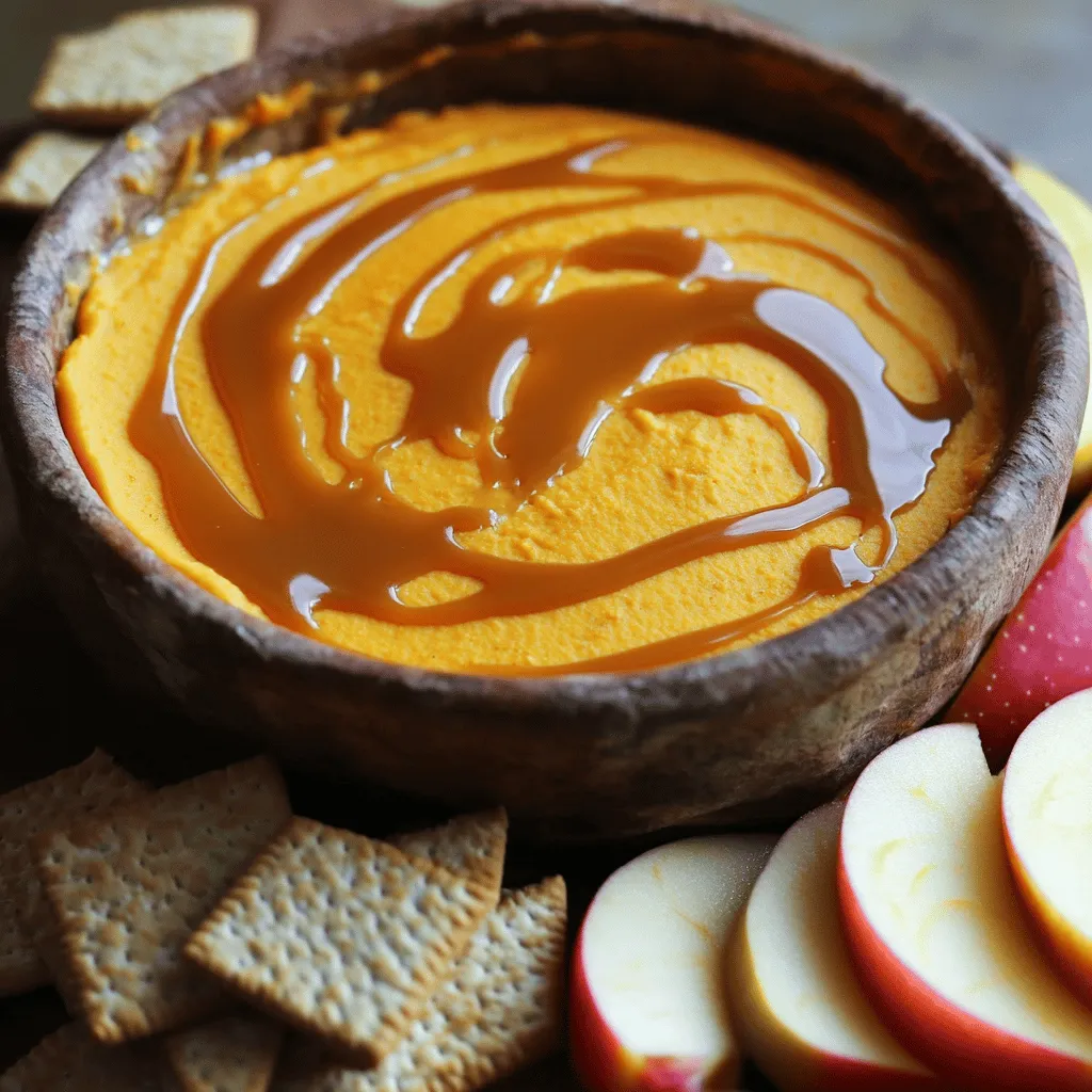 Caramel Pumpkin Cheesecake Dip Creamy Fall Delight