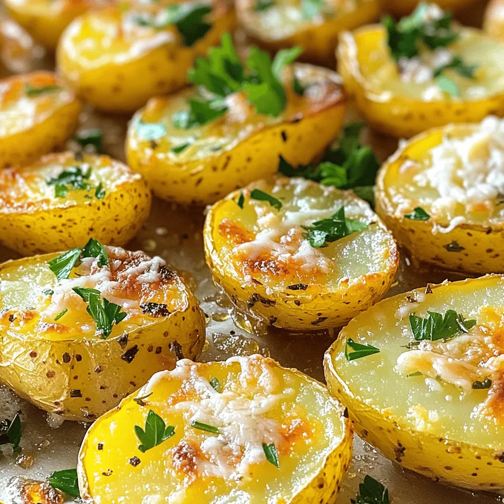 Crispy Garlic Parmesan Potatoes Easy Flavorful Side