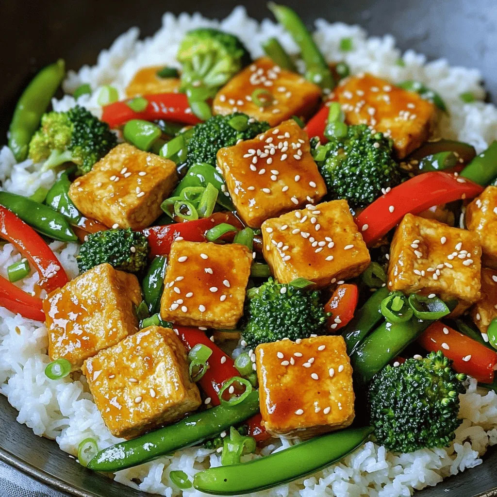 Crispy Tofu Stir-Fry Flavorful Vegan Delight