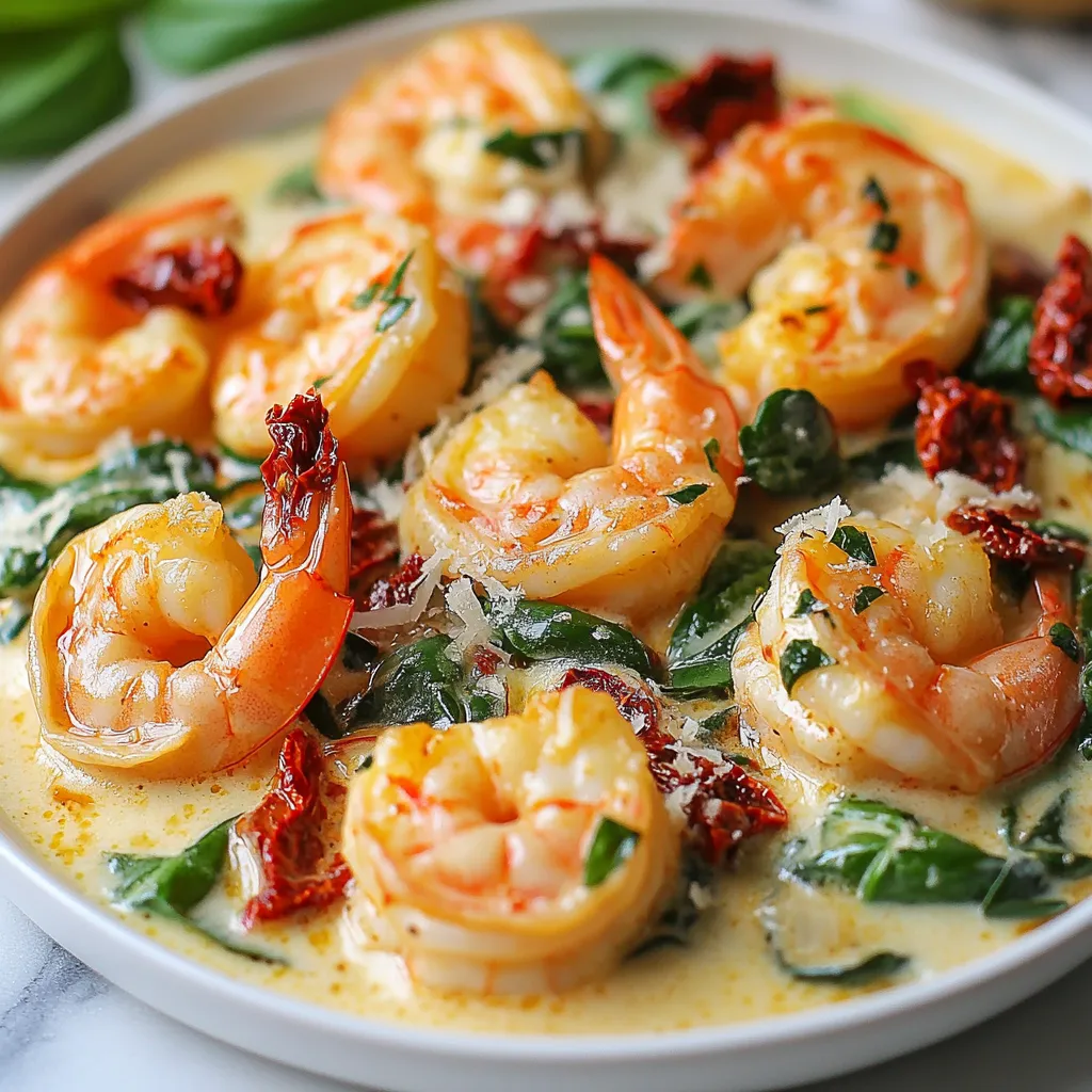 Creamy Sun Dried Tomato Shrimp Flavorful Dinner Delight
