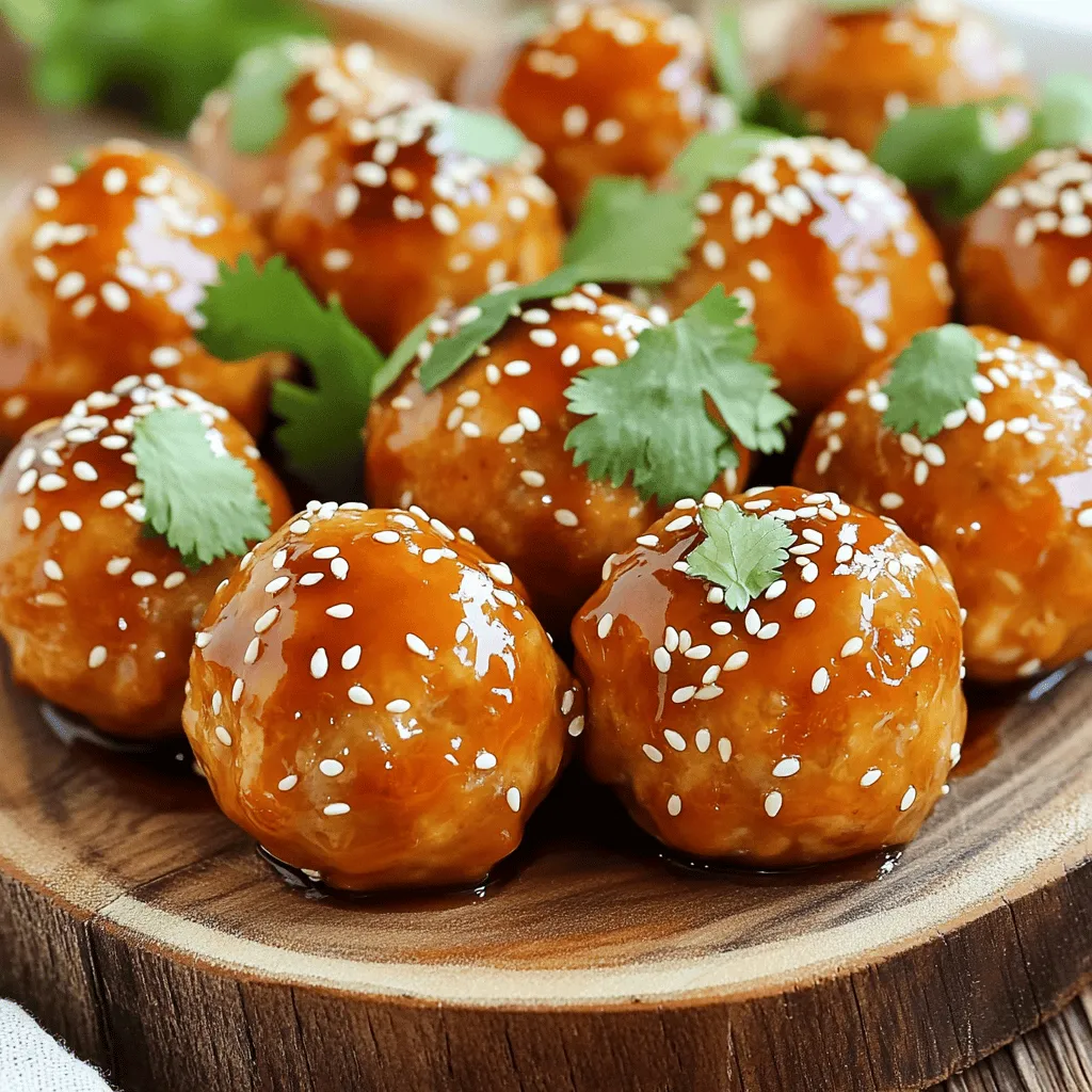 Teriyaki Chicken Meatballs Flavorful and Easy Recipe