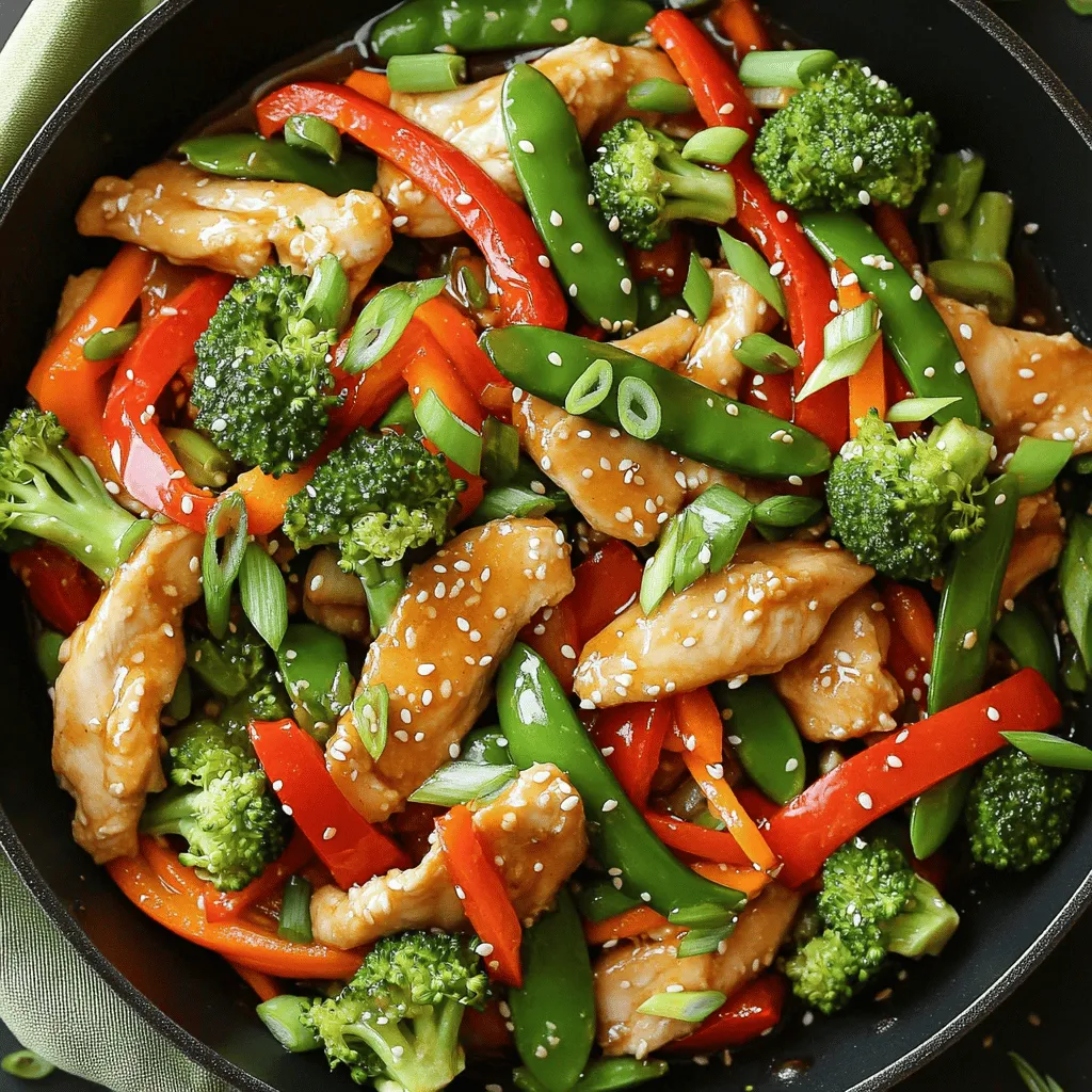 Chicken and Veggie Stir Fry Quick and Tasty Recipe