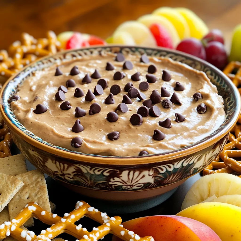 Delicious Chocolate Chip Cookie Dough Dip Recipe